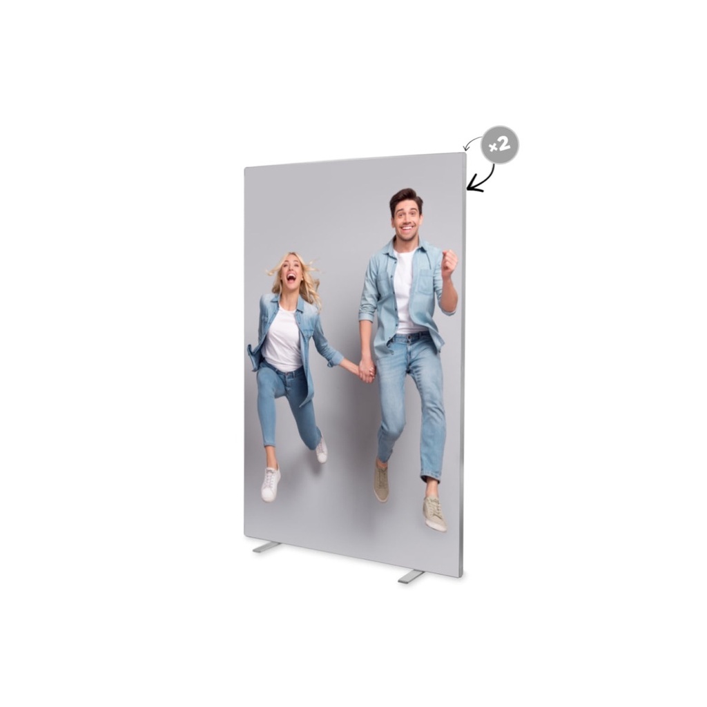 Mur d'images MEGA SEG™ (Structure + impression, 100x200)
